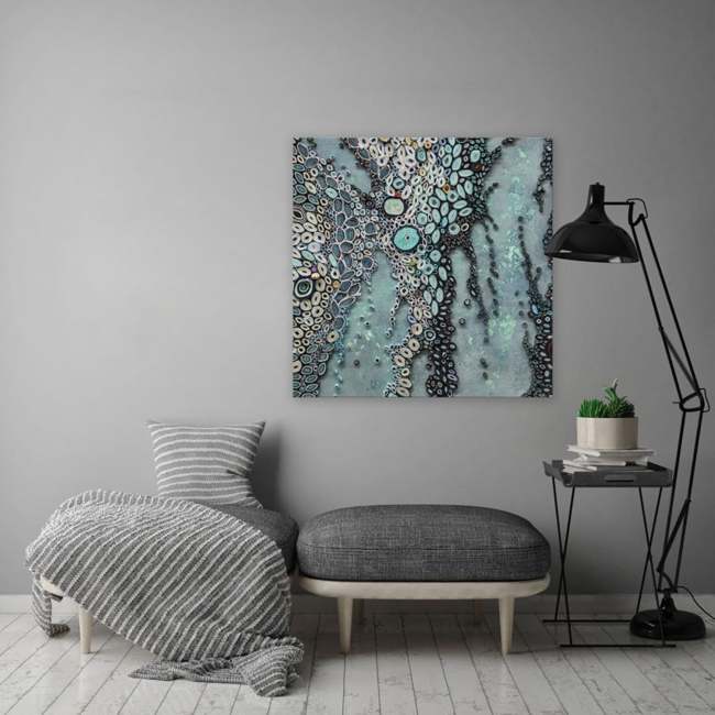 Scratching The Surface Canvas Wall Art
