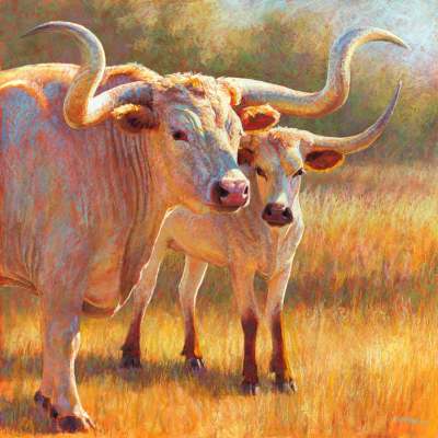 Pastoral Portraits - Hazy Day Gaze Canvas Wall Art