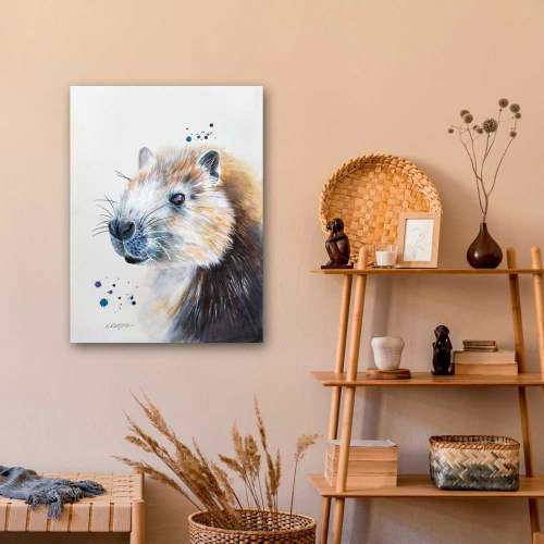 Nibbles Canvas Wall Art
