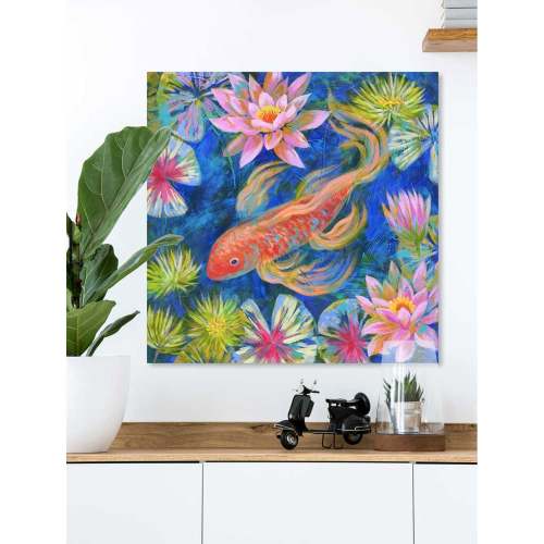 Water Series - Then A Star Danced Canvas Wall Art
