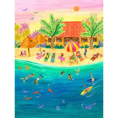 Travel Sights - Roatán Canvas Wall Art