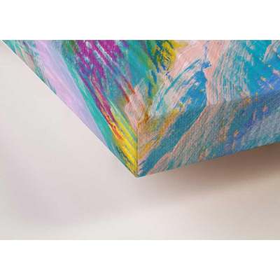 Birdsong In Gold 1 Canvas Wall Art