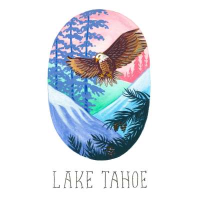 National Treasure - Lake Tahoe Canvas Wall Art