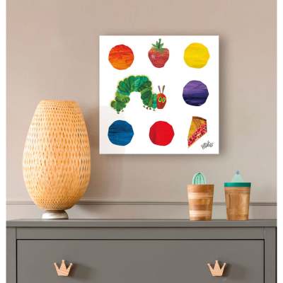 Eric Carle's The Very Hungry Caterpillar (TM) and Dots Canvas Wall Art