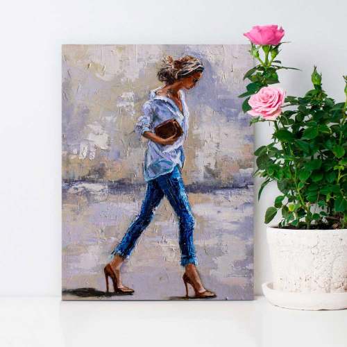 Figurative - Going Places Canvas Wall Art