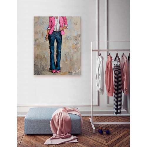Figurative - Business Casual Canvas Wall Art