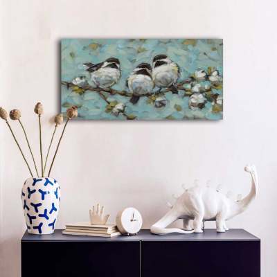Besties Canvas Wall Art