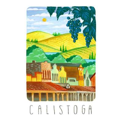 National Treasure - Calistoga Canvas Wall Art