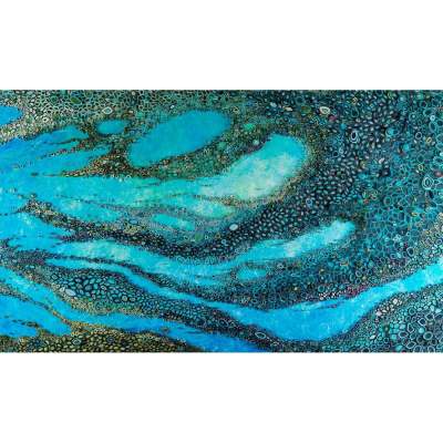 You Flow Yours Canvas Wall Art