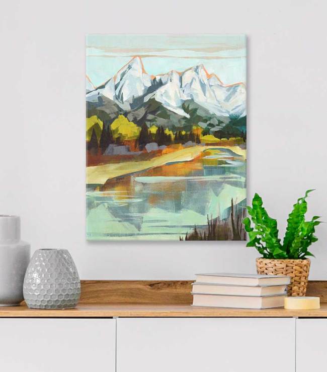 Road Trip - Teton Canvas Wall Art