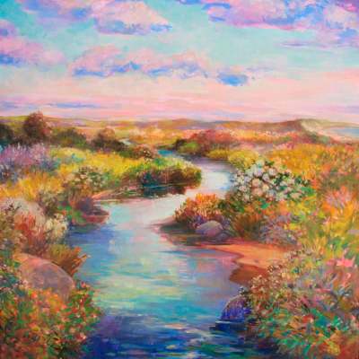 Ocean Marsh Canvas Wall Art