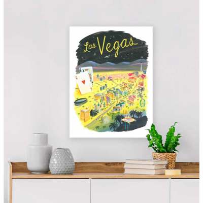 City Pride - Las Vegas Canvas Wall Art