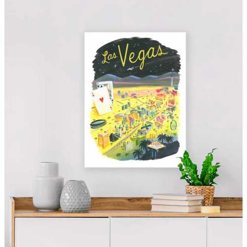 City Pride - Las Vegas Canvas Wall Art