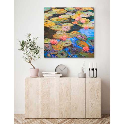 Water Gardens Canvas Wall Art
