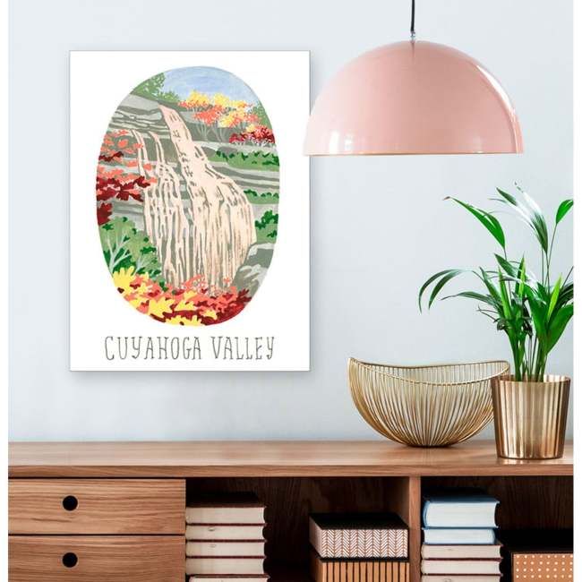 National Parks - Cuyahoga Valley Canvas Wall Art