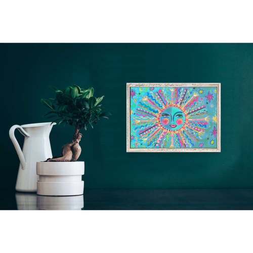 Always Shining Mini Framed Canvas