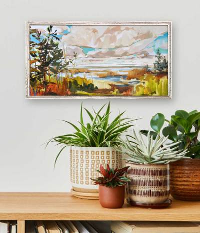 Big Skies Mini Framed Canvas