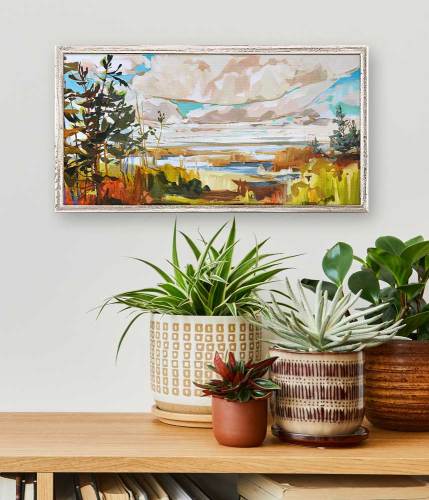 Big Skies Mini Framed Canvas