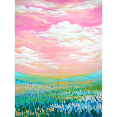 First Blush Canvas Wall Art