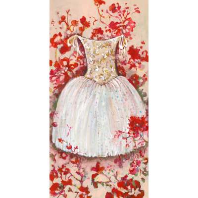 Dance Of The Flower Canvas Wall Art