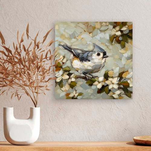 Springtime Curiosity Canvas Wall Art