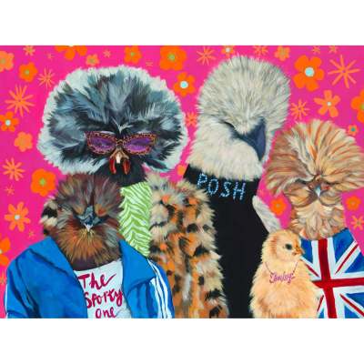 The Spice Chicks Canvas Wall Art