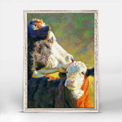Pastoral Portraits - Shared Serenity Mini Framed Canvas