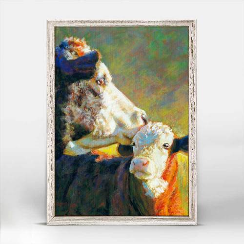 Pastoral Portraits - Shared Serenity Mini Framed Canvas