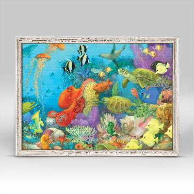 Opulent Oasis Mini Framed Canvas