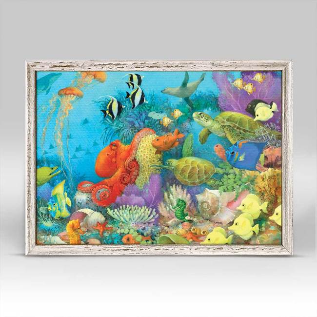 Opulent Oasis Mini Framed Canvas
