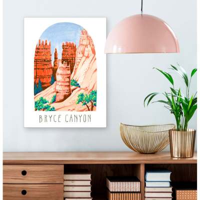 National Parks - Bryce Canyon Canvas Wall Art