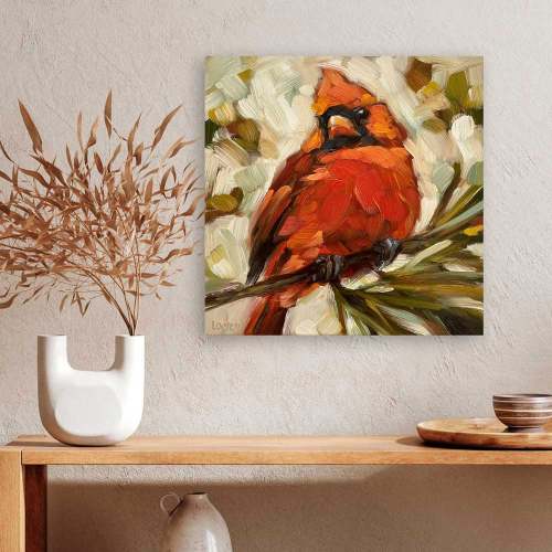 Special Visitor Canvas Wall Art