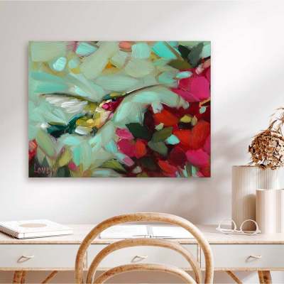 Pistachio Canvas Wall Art
