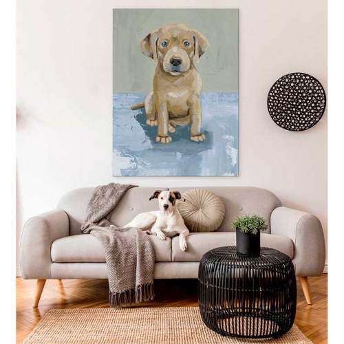 Puppy Canvas Wall Art