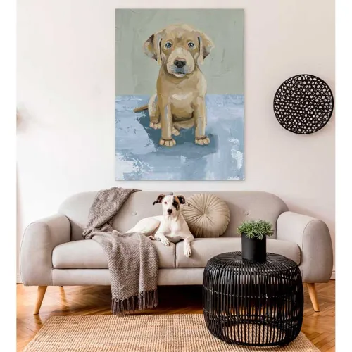 Puppy Canvas Wall Art