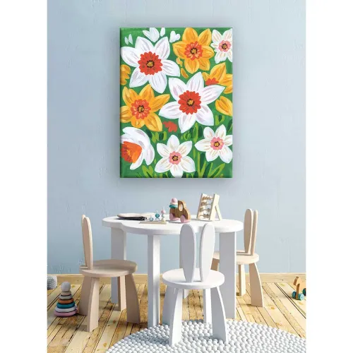 Daffodil Canvas Wall Art