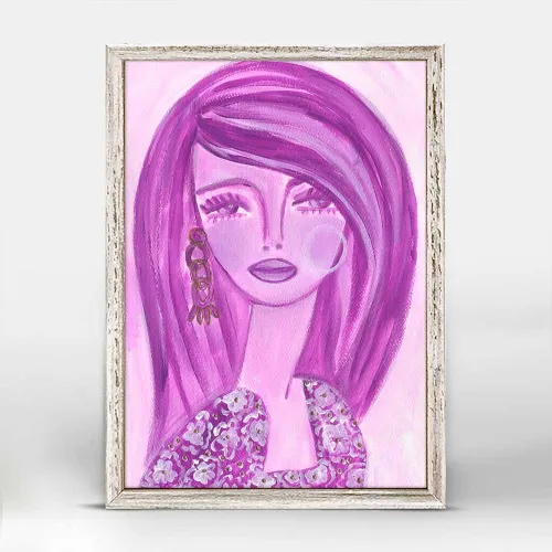 Lovely One - Elegance Mini Framed Canvas