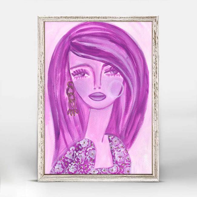 Lovely One - Elegance Mini Framed Canvas