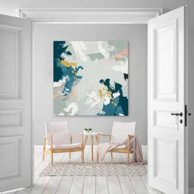 The Space Between Us Canvas Wall Art