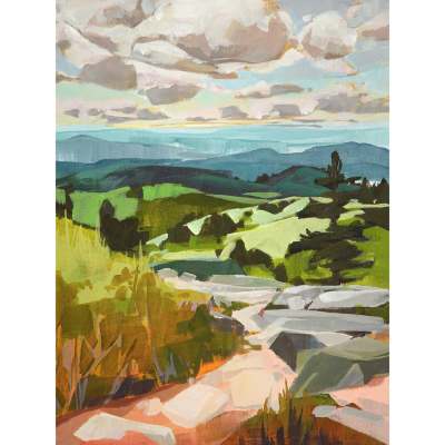 Road Trip - Pisgah Canvas Wall Art