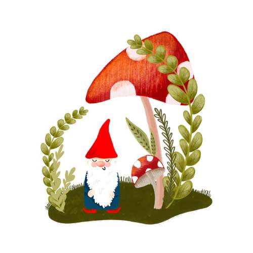 Gnomey Canvas Wall Art