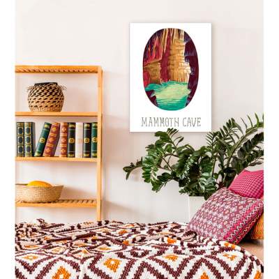National Parks - Mammoth Cave Canvas Wall Art