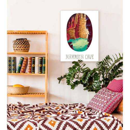 National Parks - Mammoth Cave Canvas Wall Art