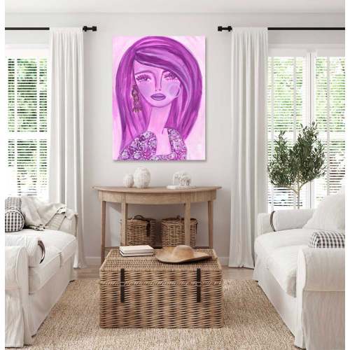 Lovely One - Elegance Canvas Wall Art