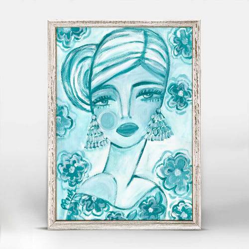 Lovely One - Beauty Within Mini Framed Canvas
