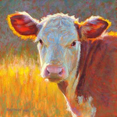 Pastoral Portraits - The Silent Observer Canvas Wall Art