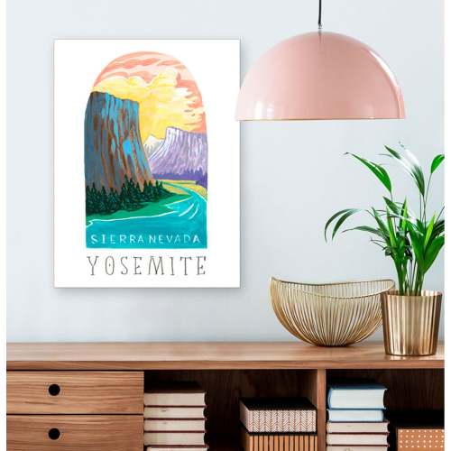 National Parks - Yosemite Canvas Wall Art