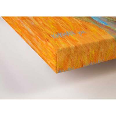 Pastoral Portraits - Look Of The Longhorn Canvas Wall Art