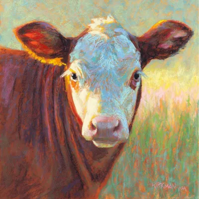 Pastoral Portraits - A Moment Alone Canvas Wall Art