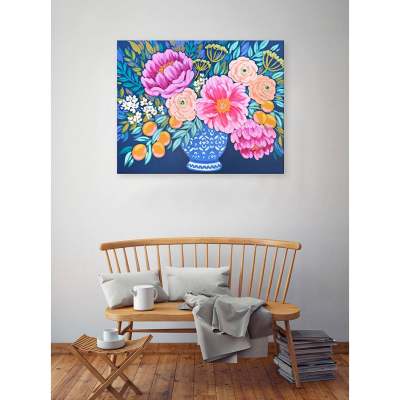 Sun's Warmth Canvas Wall Art